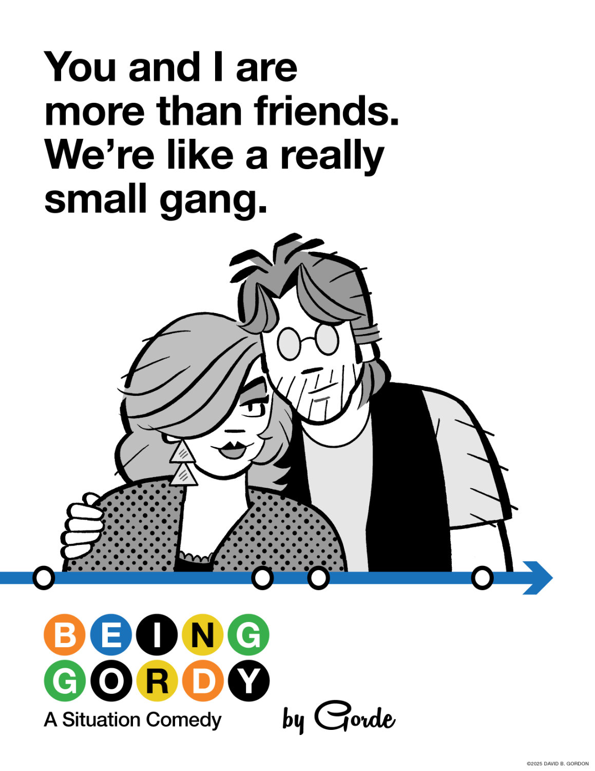 BEING GORDY 8.5x11 Promo Poster #7